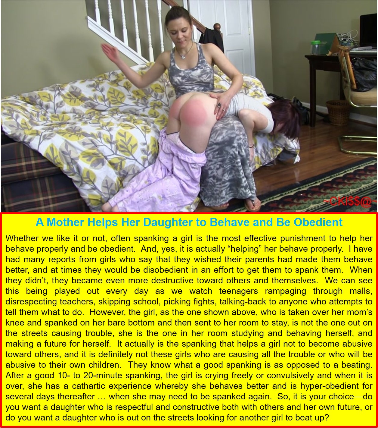 1256px x 1420px - Crying Spanking Over Moms Knee | Niche Top Mature